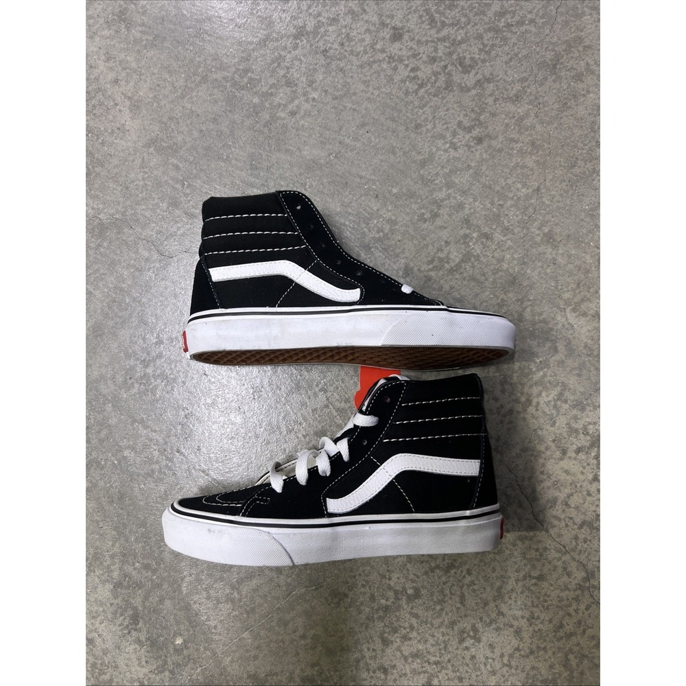 Vans Old Skool Sk8 High Shoes Classic Black White Mens Size 4 Womens 5.5 NEW